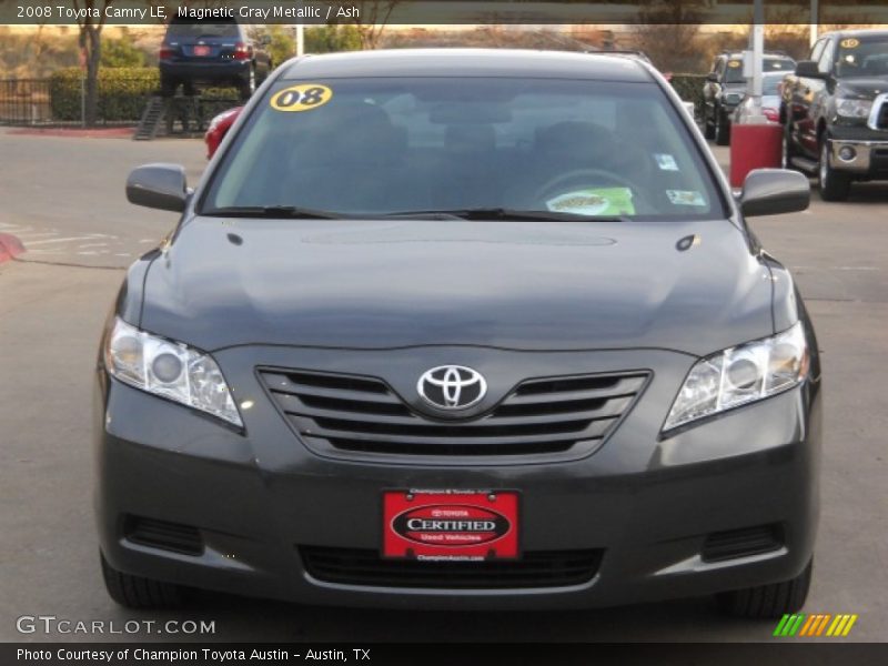 Magnetic Gray Metallic / Ash 2008 Toyota Camry LE