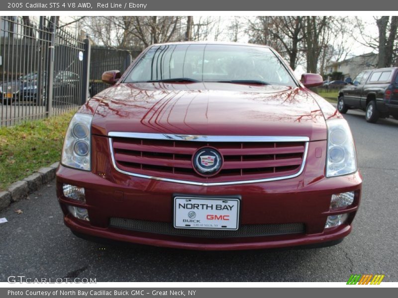 Red Line / Ebony 2005 Cadillac STS 4 V8 AWD