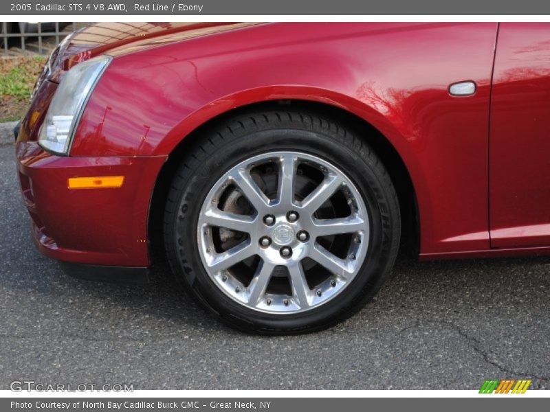 Red Line / Ebony 2005 Cadillac STS 4 V8 AWD