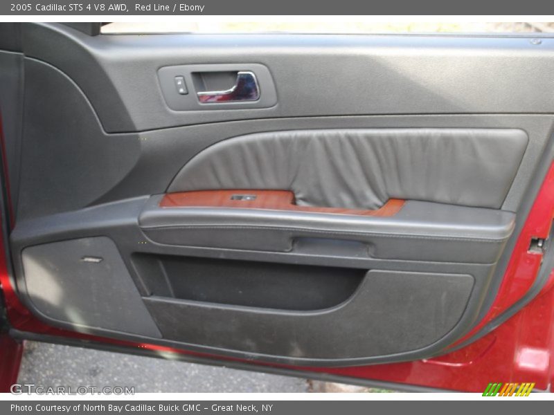 Red Line / Ebony 2005 Cadillac STS 4 V8 AWD