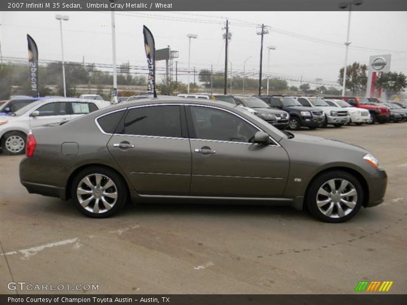 Umbria Gray Metallic / Wheat 2007 Infiniti M 35 Sedan