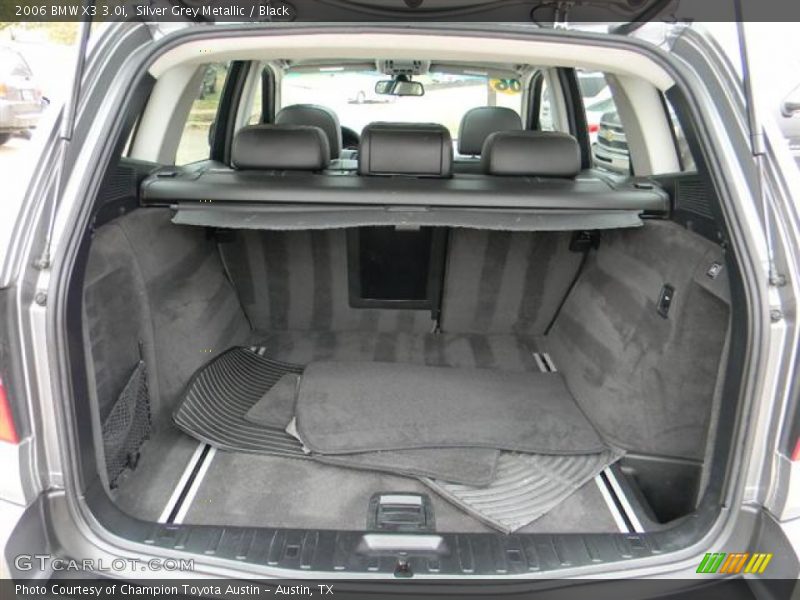 Silver Grey Metallic / Black 2006 BMW X3 3.0i