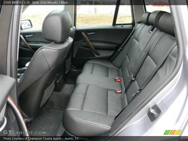 Silver Grey Metallic / Black 2006 BMW X3 3.0i