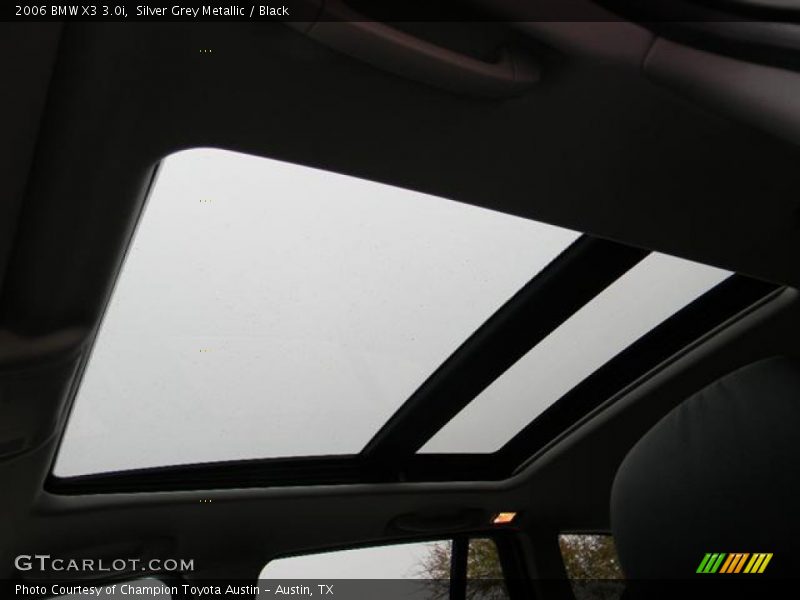 Silver Grey Metallic / Black 2006 BMW X3 3.0i