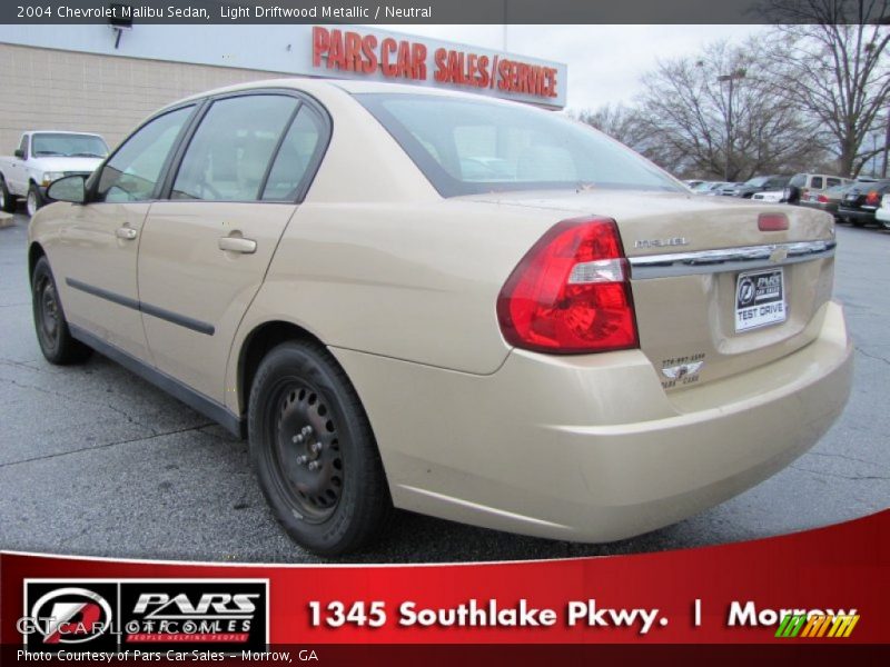Light Driftwood Metallic / Neutral 2004 Chevrolet Malibu Sedan