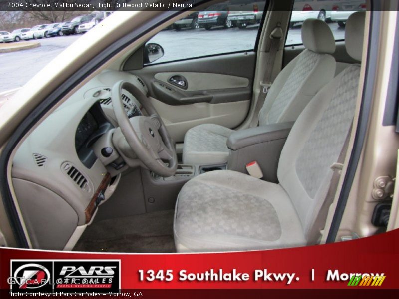 Light Driftwood Metallic / Neutral 2004 Chevrolet Malibu Sedan