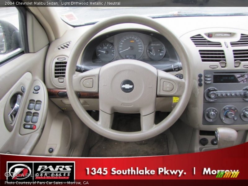 Light Driftwood Metallic / Neutral 2004 Chevrolet Malibu Sedan
