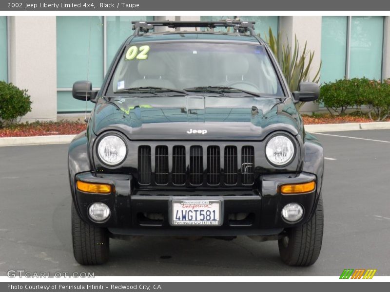 Black / Taupe 2002 Jeep Liberty Limited 4x4