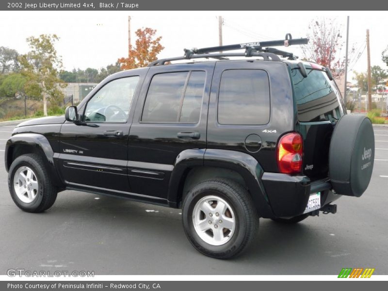 Black / Taupe 2002 Jeep Liberty Limited 4x4