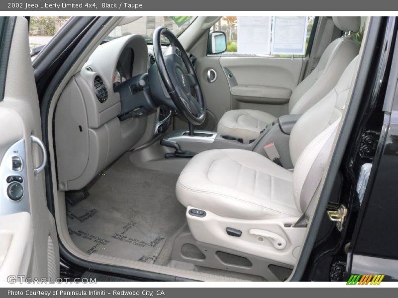 Black / Taupe 2002 Jeep Liberty Limited 4x4