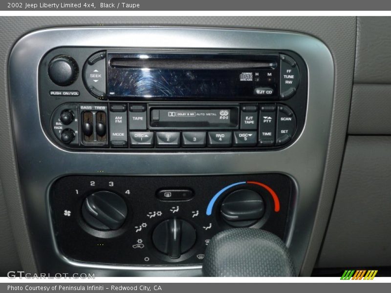 Black / Taupe 2002 Jeep Liberty Limited 4x4