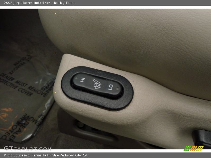Black / Taupe 2002 Jeep Liberty Limited 4x4