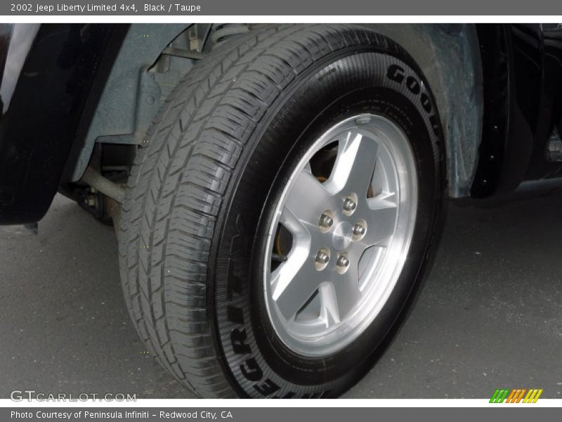 Black / Taupe 2002 Jeep Liberty Limited 4x4