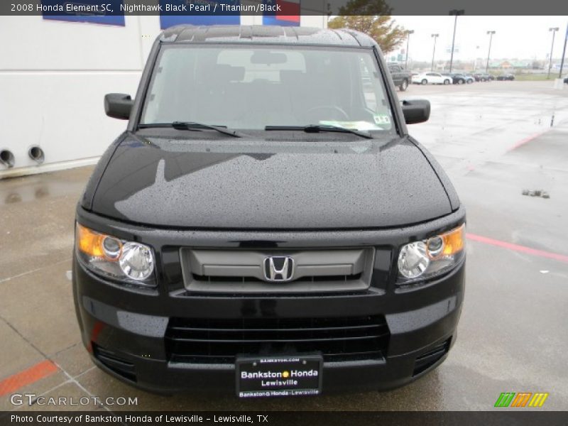 Nighthawk Black Pearl / Titanium/Black 2008 Honda Element SC