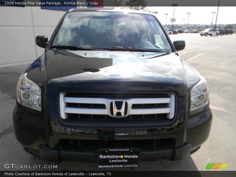 Formal Black / Gray 2008 Honda Pilot Value Package