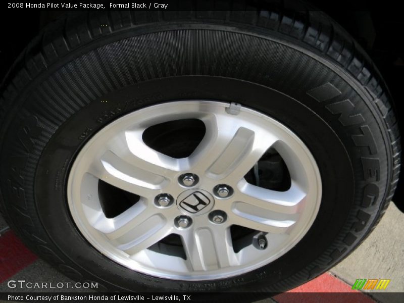 Formal Black / Gray 2008 Honda Pilot Value Package