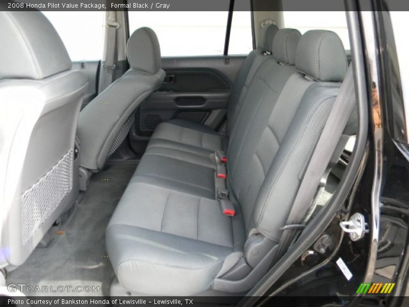 Formal Black / Gray 2008 Honda Pilot Value Package