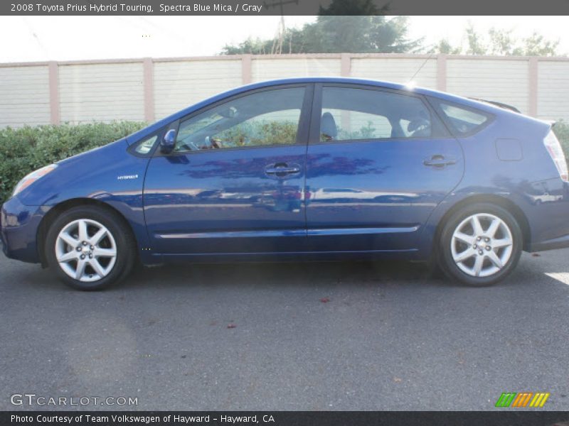 Spectra Blue Mica / Gray 2008 Toyota Prius Hybrid Touring