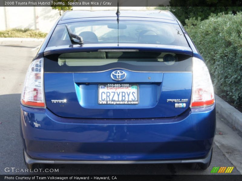 Spectra Blue Mica / Gray 2008 Toyota Prius Hybrid Touring