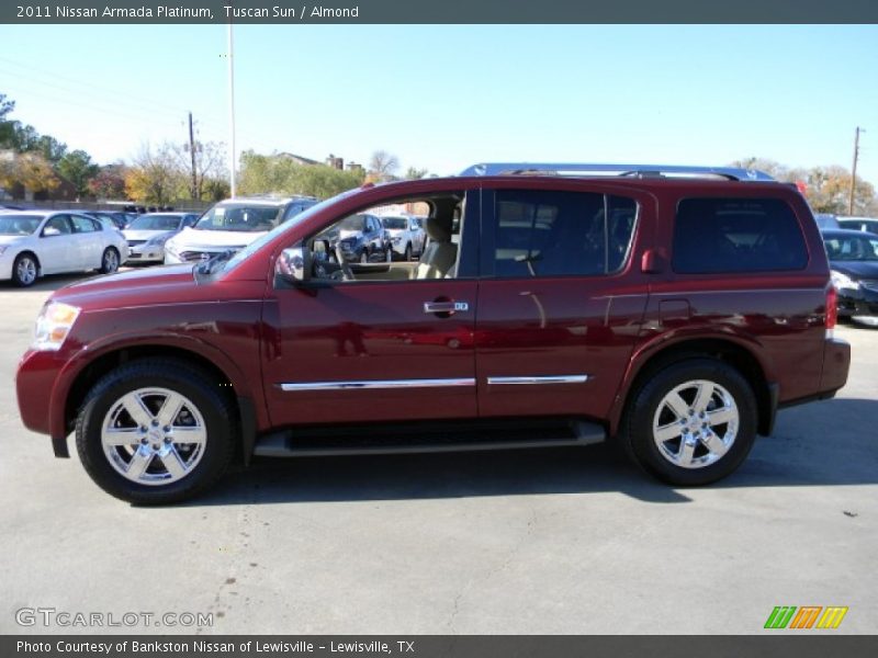 Tuscan Sun / Almond 2011 Nissan Armada Platinum