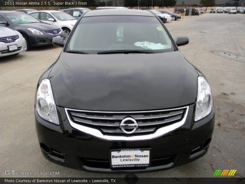 Super Black / Frost 2011 Nissan Altima 2.5 S