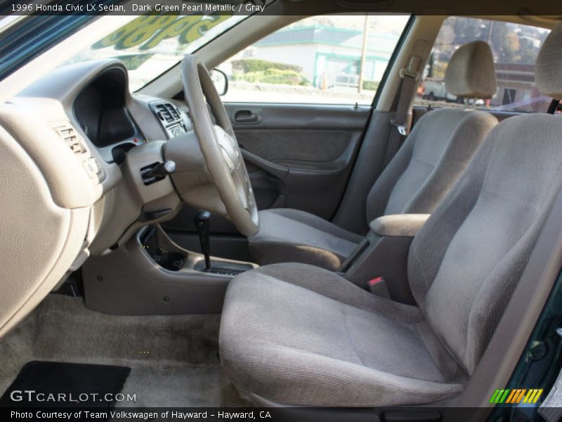  1996 Civic LX Sedan Gray Interior