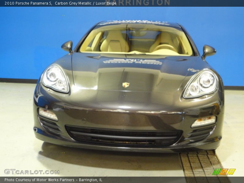 Carbon Grey Metallic / Luxor Beige 2010 Porsche Panamera S