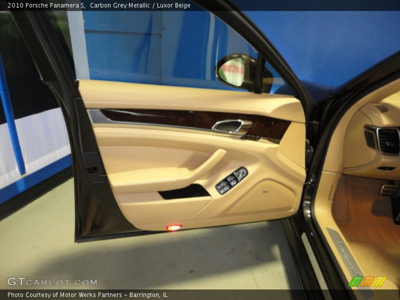 Carbon Grey Metallic / Luxor Beige 2010 Porsche Panamera S