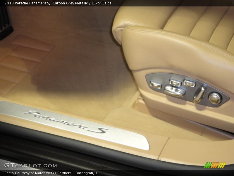 Carbon Grey Metallic / Luxor Beige 2010 Porsche Panamera S