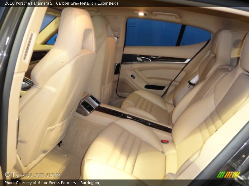 Carbon Grey Metallic / Luxor Beige 2010 Porsche Panamera S