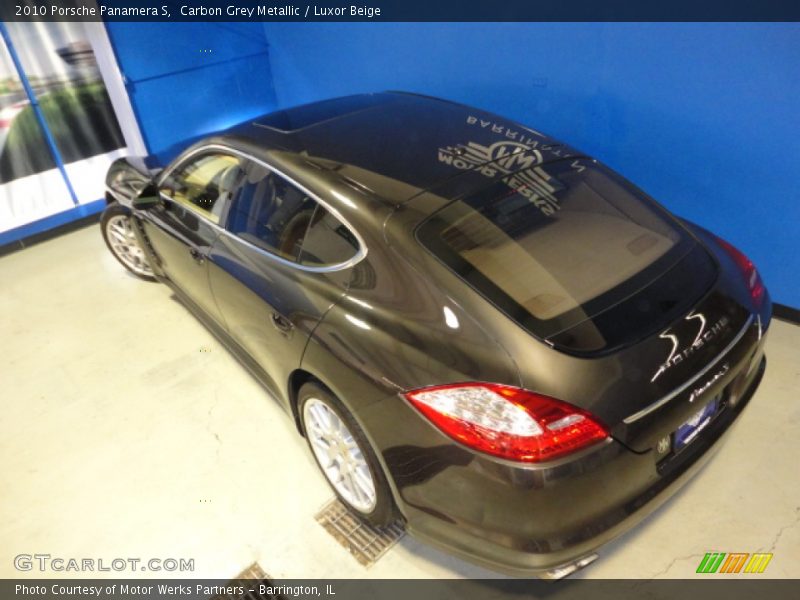 Carbon Grey Metallic / Luxor Beige 2010 Porsche Panamera S