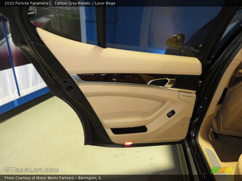 Carbon Grey Metallic / Luxor Beige 2010 Porsche Panamera S
