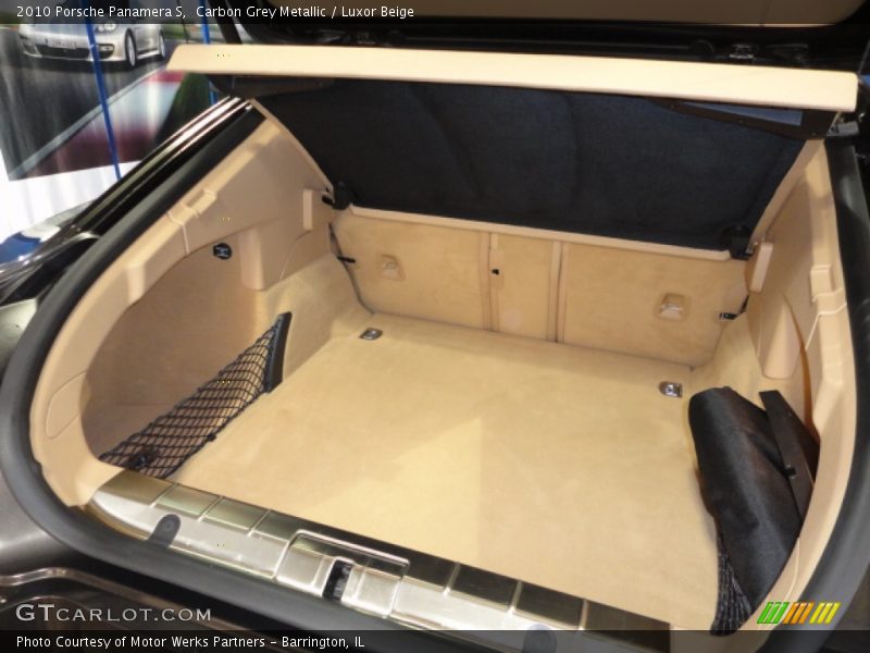 Carbon Grey Metallic / Luxor Beige 2010 Porsche Panamera S
