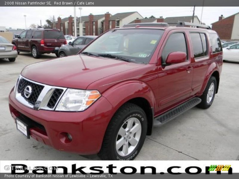 Red Brawn / Cafe Latte 2008 Nissan Pathfinder SE