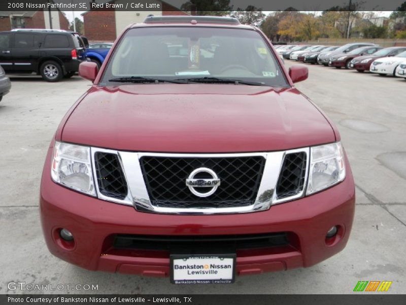 Red Brawn / Cafe Latte 2008 Nissan Pathfinder SE