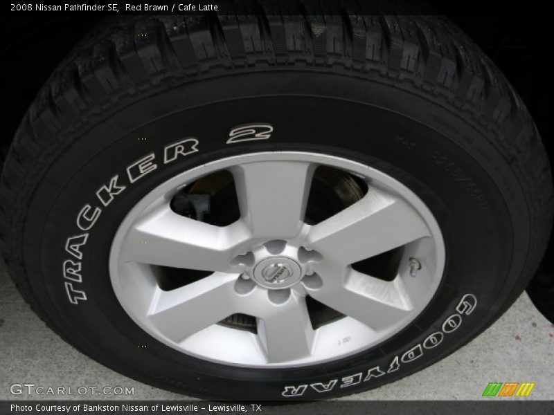 Red Brawn / Cafe Latte 2008 Nissan Pathfinder SE