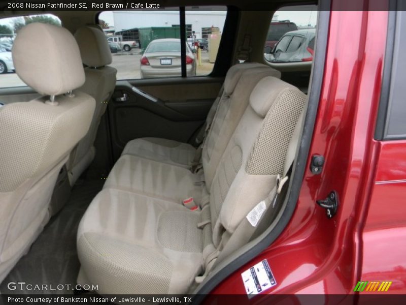 Red Brawn / Cafe Latte 2008 Nissan Pathfinder SE