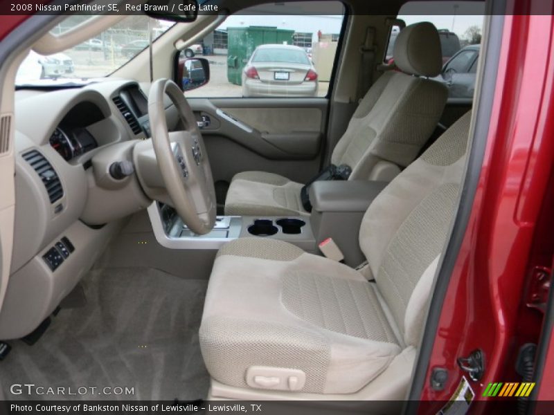 Red Brawn / Cafe Latte 2008 Nissan Pathfinder SE