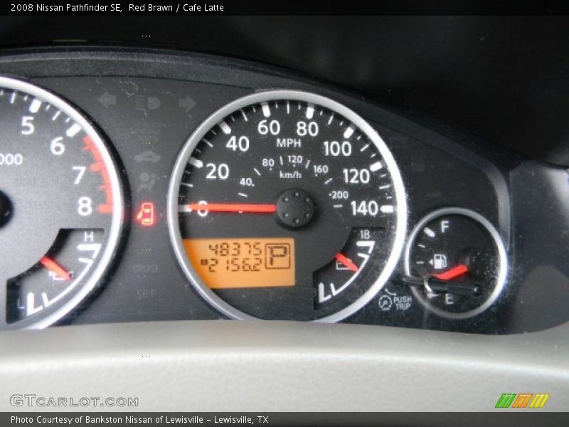 Red Brawn / Cafe Latte 2008 Nissan Pathfinder SE