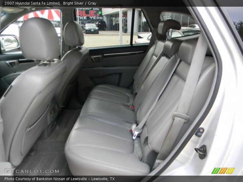 Bright Silver / Gray 2007 Hyundai Santa Fe Limited