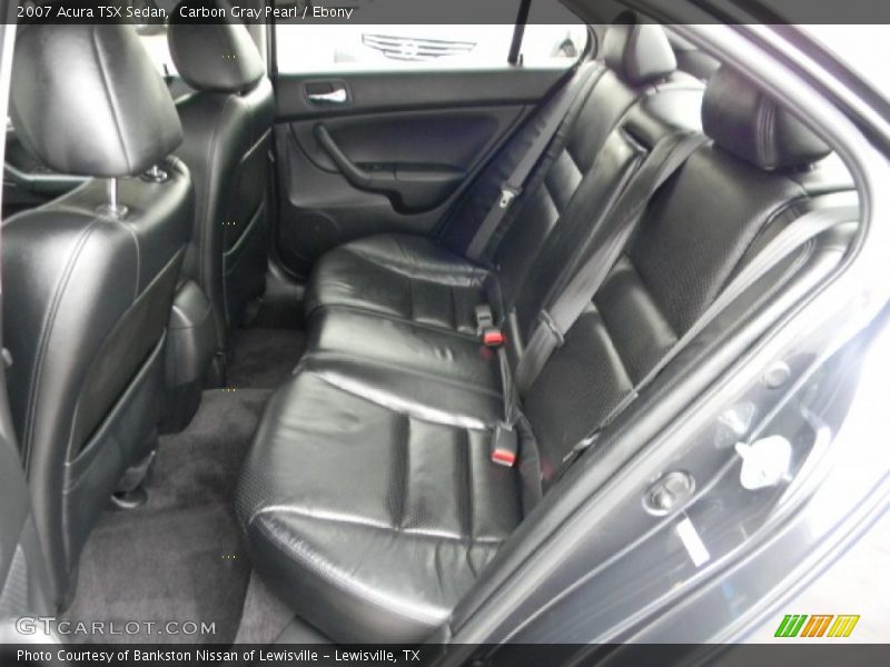 Carbon Gray Pearl / Ebony 2007 Acura TSX Sedan