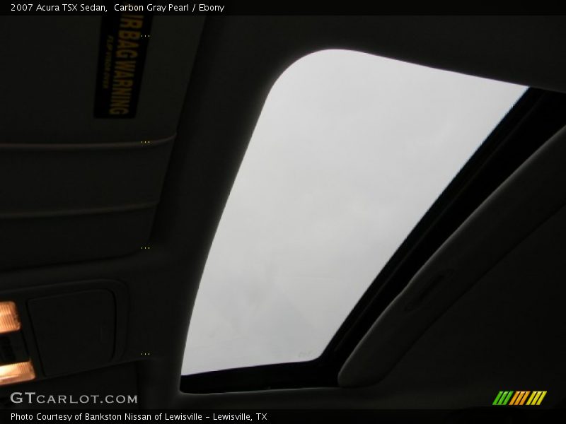 Carbon Gray Pearl / Ebony 2007 Acura TSX Sedan