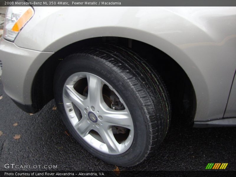 Pewter Metallic / Macadamia 2008 Mercedes-Benz ML 350 4Matic
