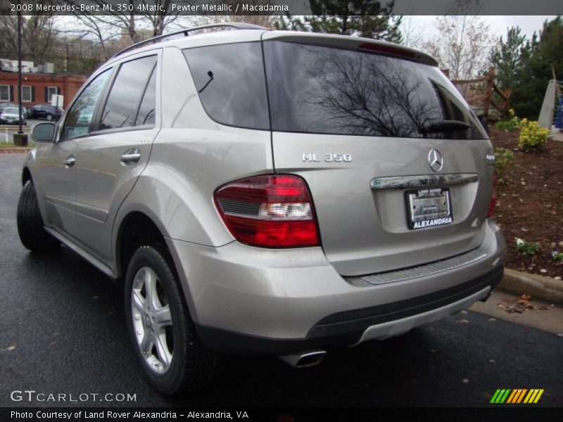 Pewter Metallic / Macadamia 2008 Mercedes-Benz ML 350 4Matic