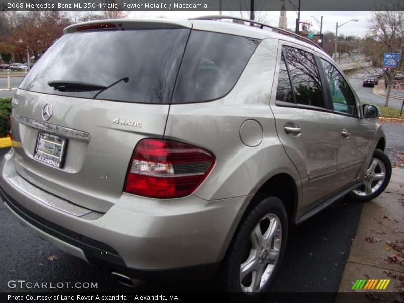 Pewter Metallic / Macadamia 2008 Mercedes-Benz ML 350 4Matic