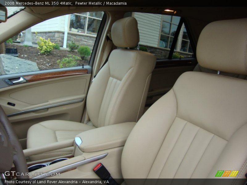 Pewter Metallic / Macadamia 2008 Mercedes-Benz ML 350 4Matic
