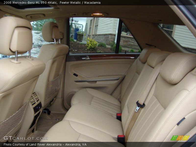 Pewter Metallic / Macadamia 2008 Mercedes-Benz ML 350 4Matic