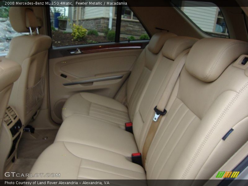 Pewter Metallic / Macadamia 2008 Mercedes-Benz ML 350 4Matic