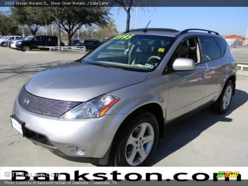 Sheer Silver Metallic / Cafe Latte 2003 Nissan Murano SL