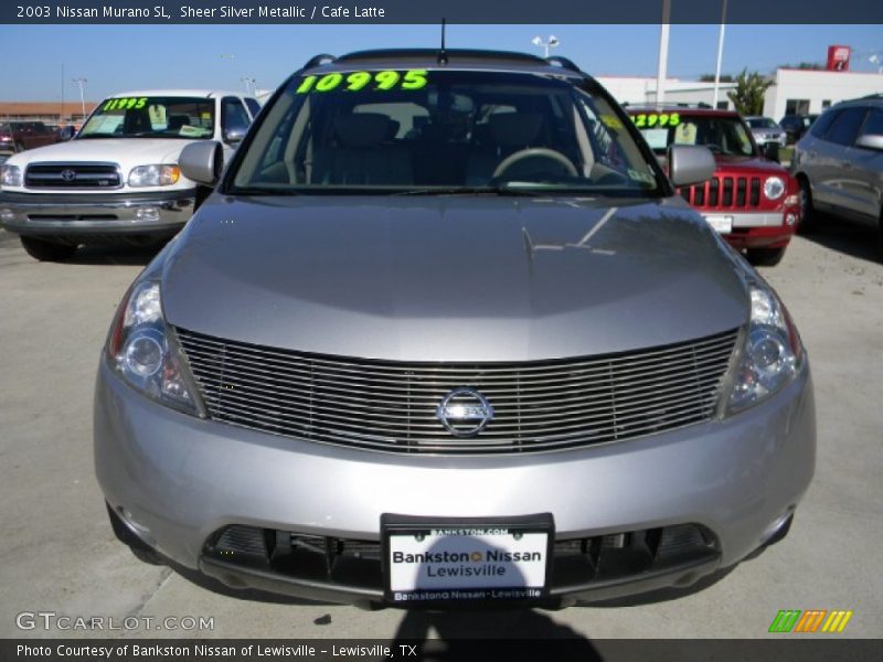Sheer Silver Metallic / Cafe Latte 2003 Nissan Murano SL